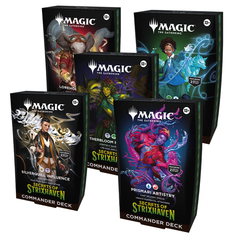 Secrets of Strixhaven - Commander Decks  - Set of 5