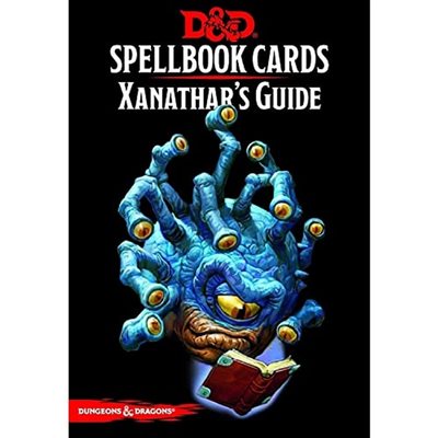 Dungeons & Dragons Spellbook Cards Xanathar's Guide to Everything
