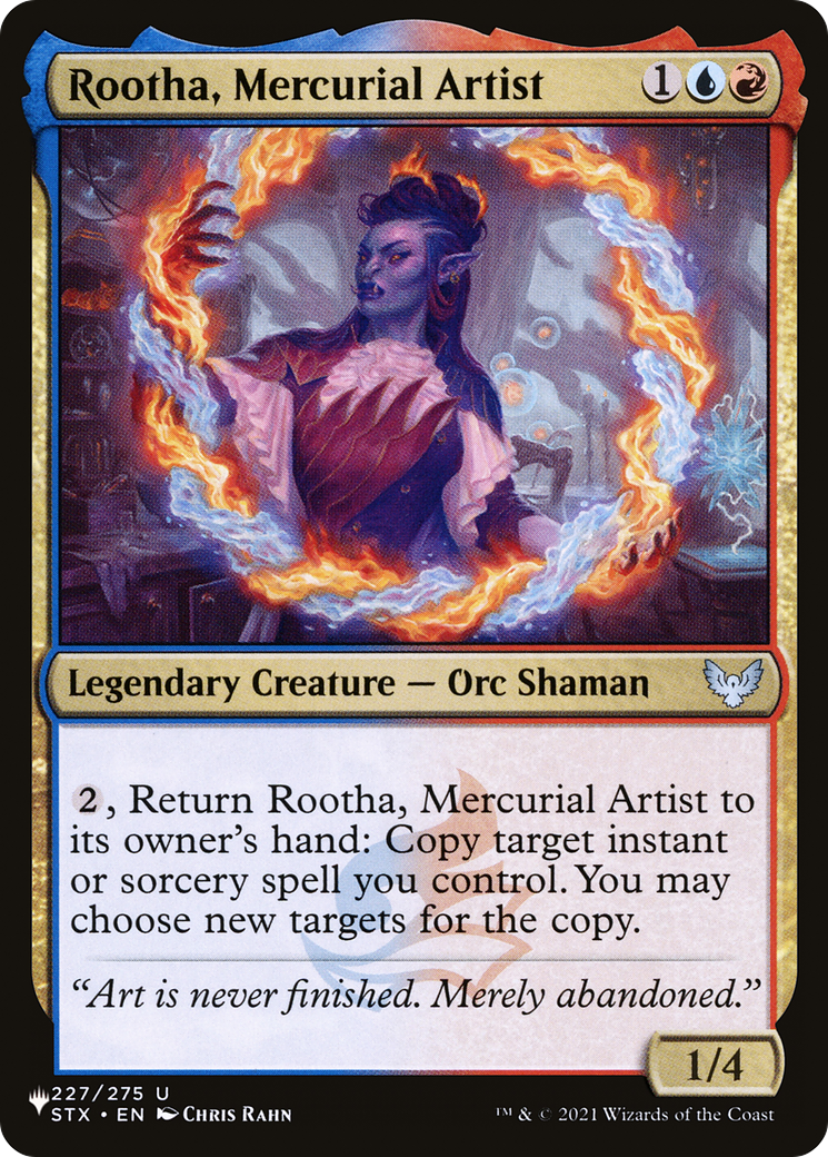 Rootha, Mercurial Artist [The List Reprints]