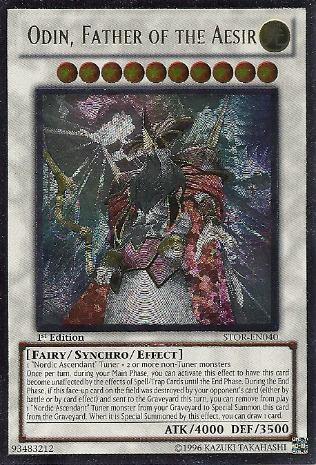 odin card yugioh YU-GI-OH! - Odin's Eye (LC5D-EN202) - Legendary Collection 5D's Mega Pack - 1st Edition A single individual card from the Yu Yu-Gi-Oh yugioh Odin, Father of