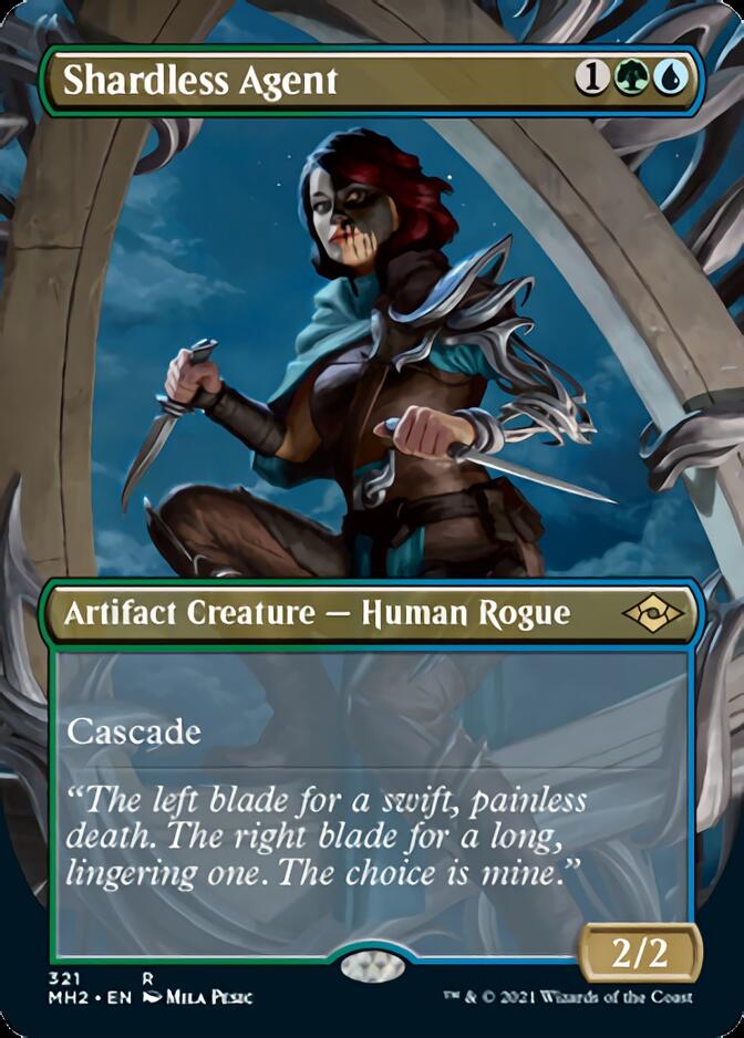 Shardless Agent (Borderless Alternate Art) [Modern Horizons 2] | MTG Single 