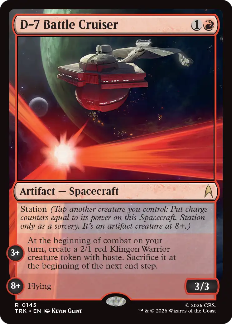D-7 Battle Cruiser [Star Trek]