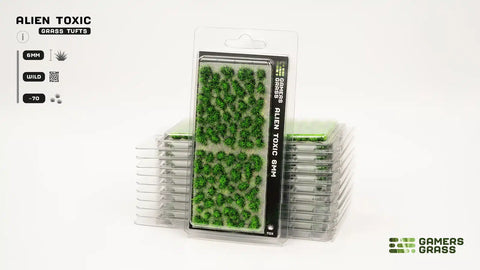 Gamers Grass Alien Toxic 6mm Tuft - Wild