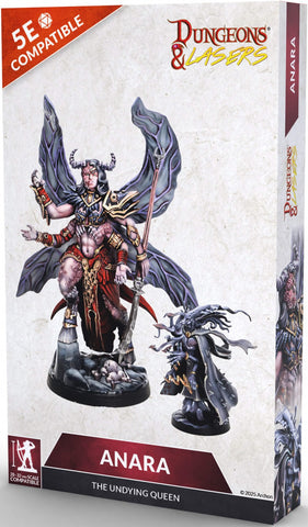 DUNGEONS AND LASERS ANARA THE UNDYING QUEEN