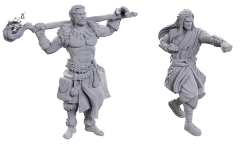 DND UNPAINTED MINIS WV24 ARCHDRUID & MARTIAL ARTS ADEPT