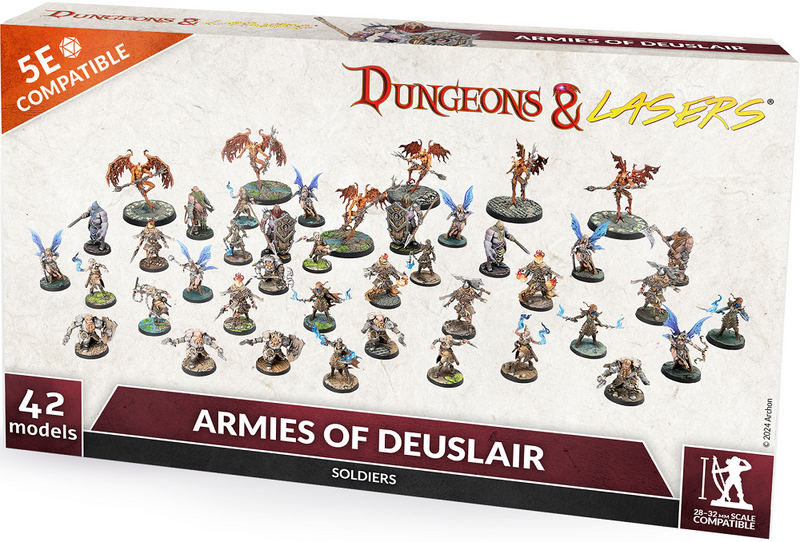 DUNGEONS AND LASERS ARMIES OF DEUSLAIR