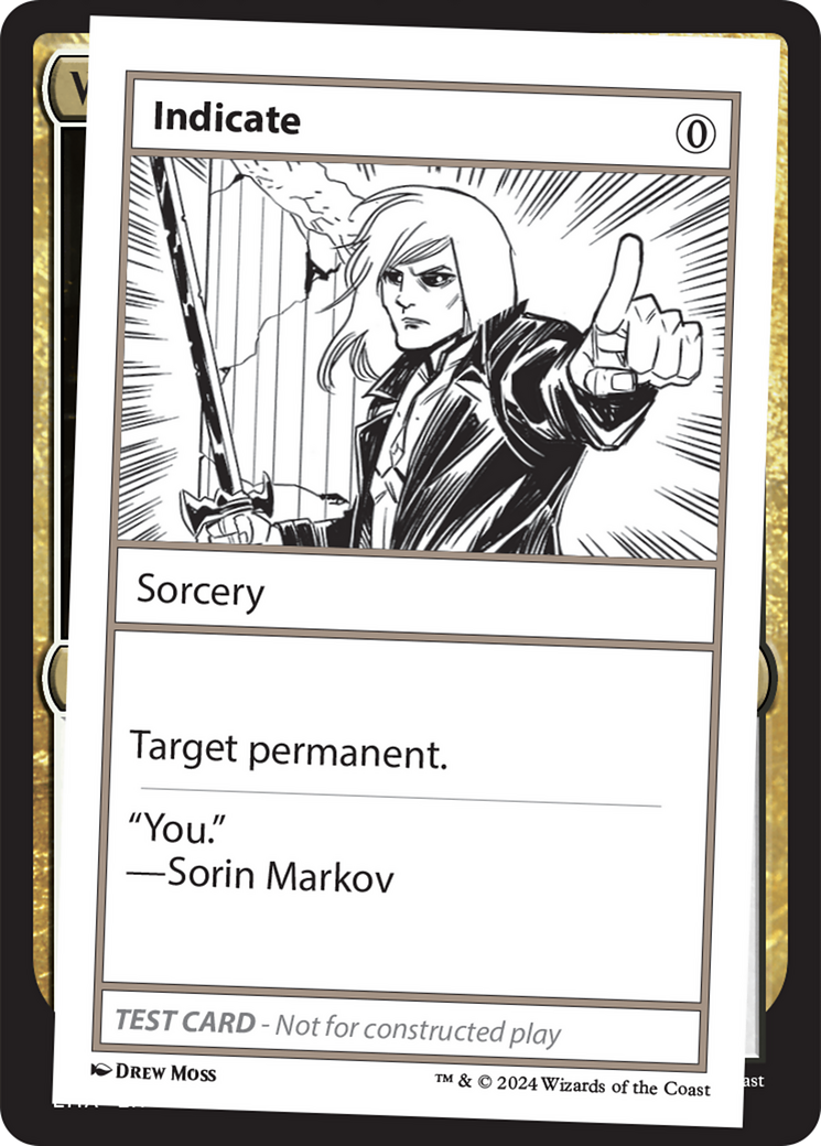 Indicate [Mystery Booster 2 Playtest Cards] | MTG Single