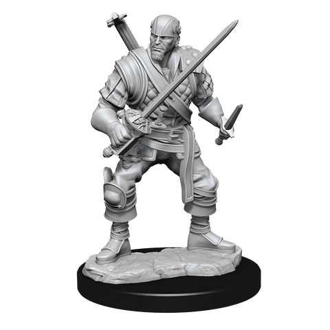 Male Human Bard D&D Unpainted Minins WV15