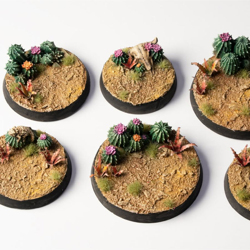 Gamers Grass Basing Bits - Barrel Cacti