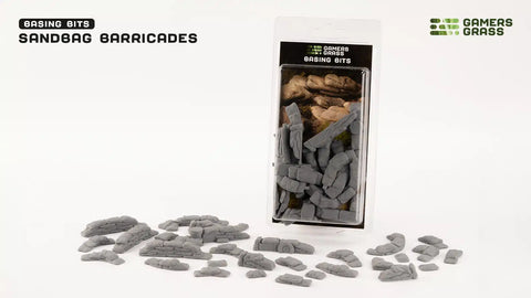 Gamers Grass Basing Bits - Sandbag Barricades