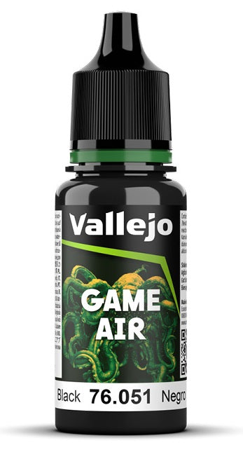 Vallejo Game Air Black VAL76051