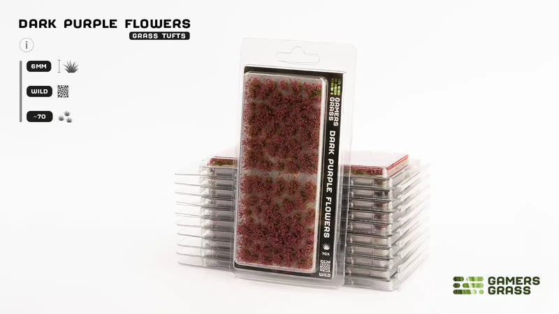 Gamers Grass Dark Purple Flowers - Wild