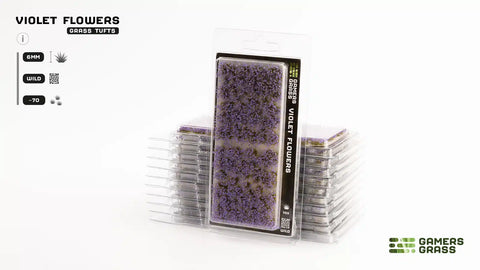 Gamers Grass Violet Flowers - Wild