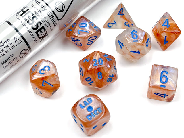 BOREALIS 7-DIE SET ROSE GOLD/LIGHT BLUE LUMINAR