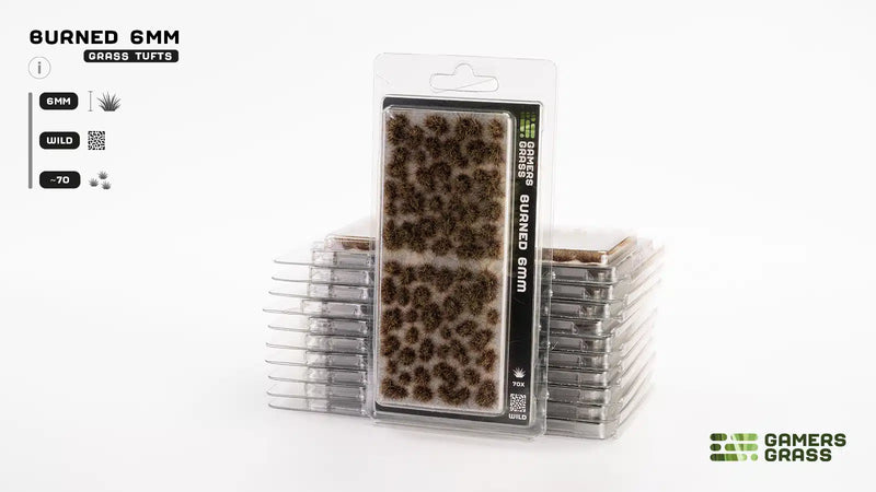 Gamers Grass Burned 6mm Tuft - Wild