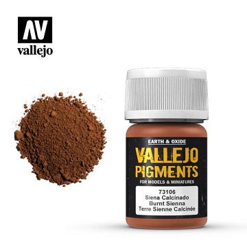 Vallejo Burn Siena Pigment (30ml) VAL73106