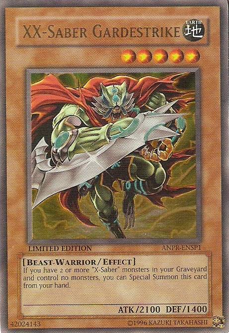 XX-Saber Gardestrike [ANPR-ENSP1] Ultra Rare | Yugioh Single | Obsidian  Games