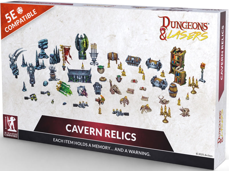 DUNGEONS AND LASERS CAVES SERIES CAVERN RELICS