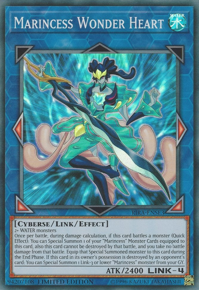 Marincess Wonder Heart [RIRA-ENSE3] Super Rare | Yugioh Single
