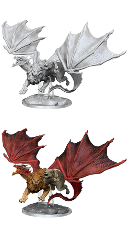 DND UNPAINTED MINIS WV16 CHIMERA