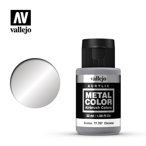 Vallejo Chrome Metal Color VAL77707