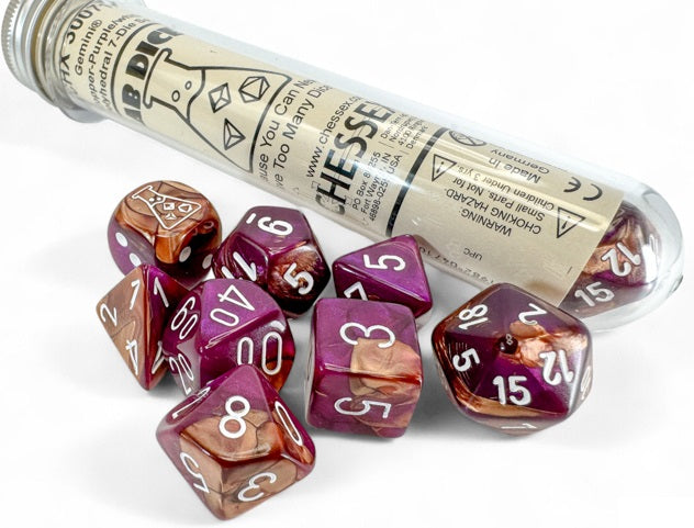GEMINI 7-DIE SET COPPER-PURPLE/WHITE