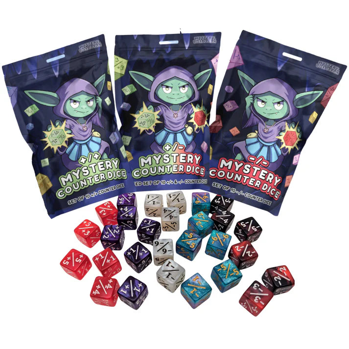 Mystery Dice +/- Counter Dice