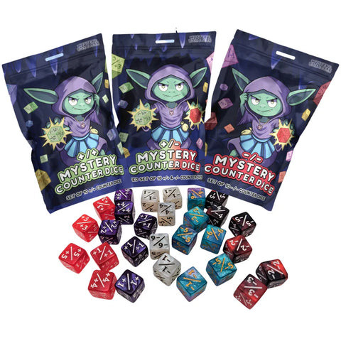 Mystery Dice +/- Counter Dice