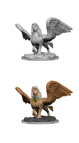 Female Sphinx D&D Unpainted Minis WV3 (Critical Role)