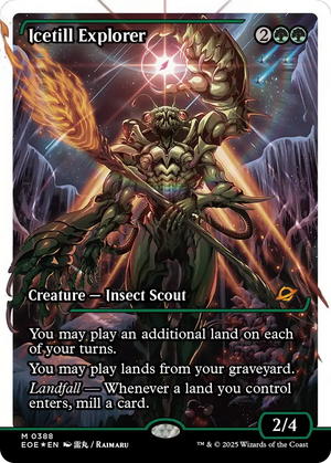 Icetill Explorer (Showcase) (Fracture Foil) [Edge of Eternities]