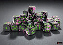 Chessex BRUSH 36D6 PAINTBALL/GREEN 12MM