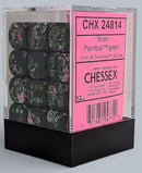 Chessex BRUSH 36D6 PAINTBALL/GREEN 12MM