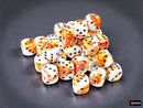 Chessex BRUSH 36D6 SUNRISE/BLACK 12MM
