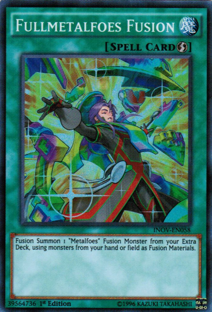 Fullmetalfoes Fusion [INOV-EN058] Super Rare | Yugioh Single