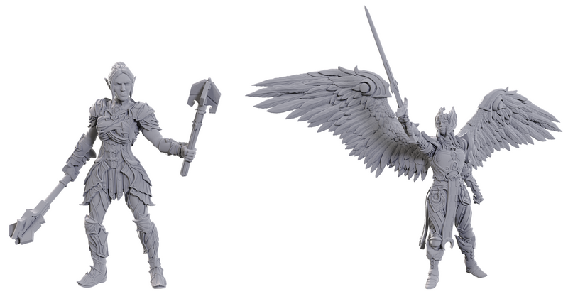 DND UNPAINTED MINIS SPECIAL EDITION BALDUR'S GATE 3 - DAME AYLIN & MINTHARA