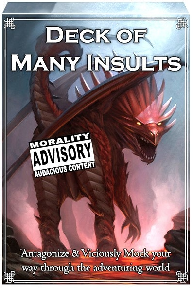 DECK OF MANY INSULTS