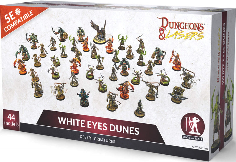 DUNGEONS AND LASERS WHITE EYES DUNES (DESERT CREATURES)