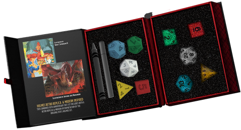 D&D 50th Anniversary Dice Then/Now Set