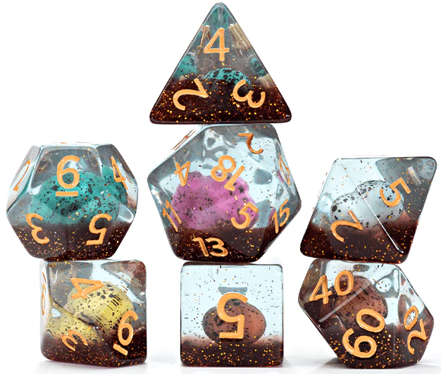 INCLUSION DICE - DINOSAUR EGGS