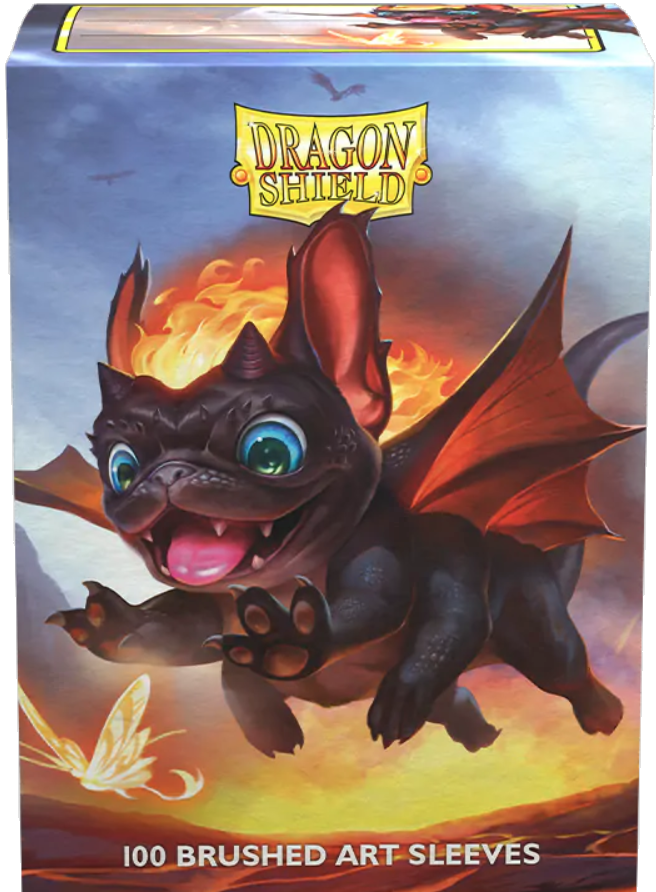 DRAGON SHIELD SLEEVES BRUSHED ART THE WUFDRAGON 100CT | Card Sleeves | Obsidian Games DRAGON SHIELD SLEEVES BRUSHED ART THE WUFDRAGON 100CT | Card Sleeves | Obsidian Games