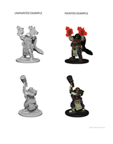 Male Dwarf Cleric D&D Unpainted Minis WV2