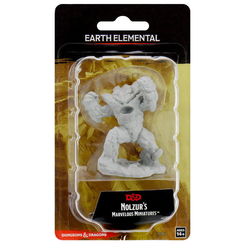 Earth Elemental D&D Unpainted Minis WV12.5