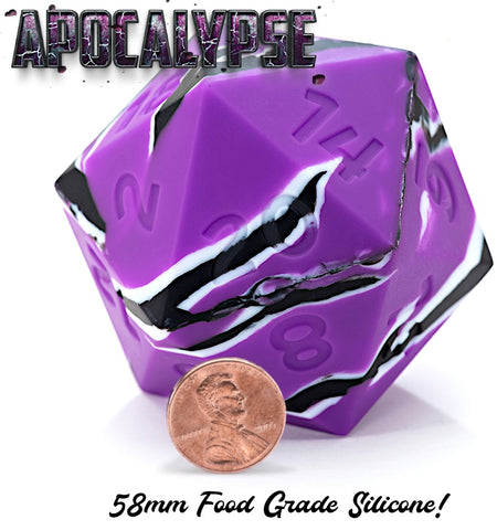 RANDOM ENCOUNTER: APOCALYPSE SILICONE D20 DICE