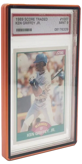 EVORETRO MAGNETIC CASE FOR PSA GRADED CARD ORANGE