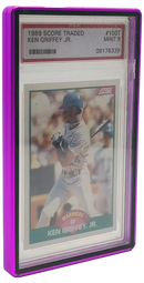 EVORETRO MAGNETIC CASE FOR PSA GRADED CARD PURPLE