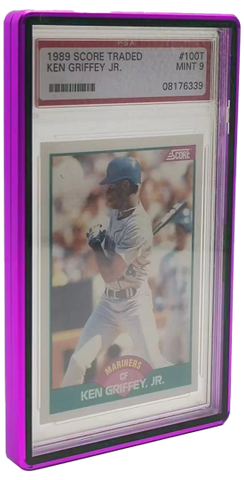 EVORETRO MAGNETIC CASE FOR PSA GRADED CARD PURPLE