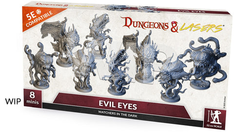 DUNGEONS AND LASERS MINIATURES - EVIL EYES