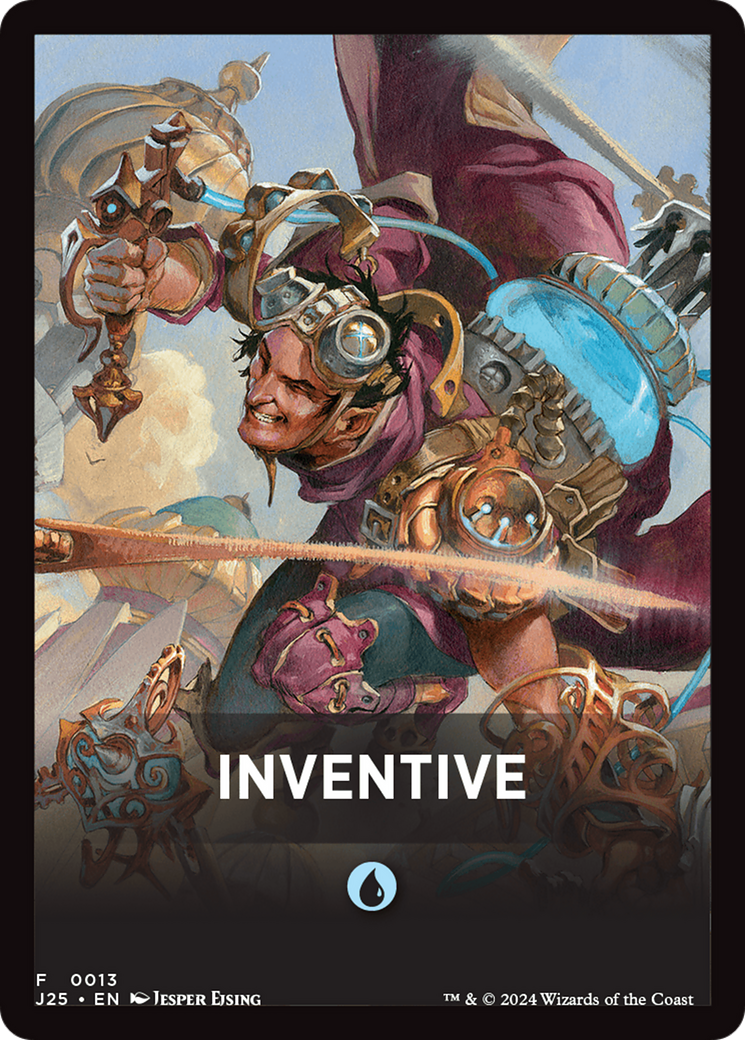 Inventive Theme Card [Foundations Jumpstart Front Cards] | MTG Single