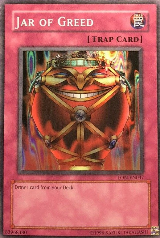 Jar of Greed [LON-EN047] Super Rare | Yugioh Single