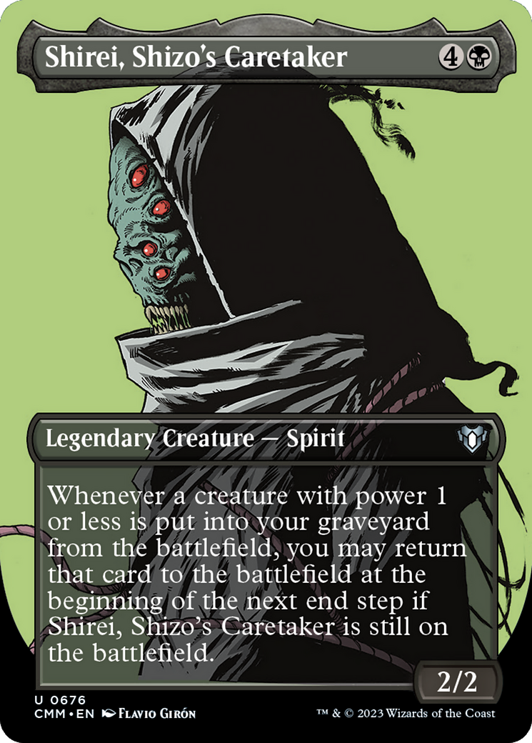 mtg borderless profile cards Magic The Gathering - Modern Horizons 3 Commander If you control seven or more lands with different names mtg commander masters profile cards